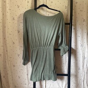 Lelis collection sea-foam green knit dress